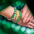 Citron vert | Argent | Bracelet d'expression en céramique Lumos